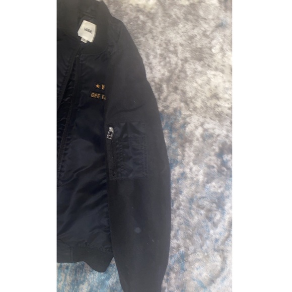 Vans off the wall black bomber jacket - Picture 4 of 4